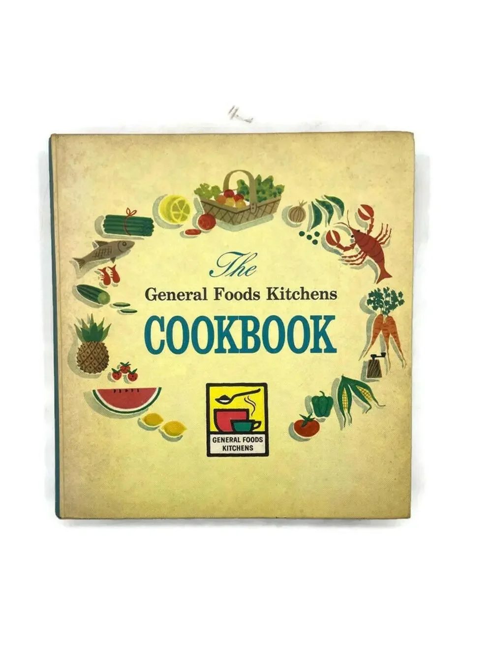 Vintage General Foods Kitchens Cookbook, 1959 First Printing, Recipe Book